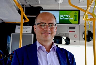 ÖPNV-Wochenende im Vogtland: Zwei Fahrgäste brauchen nur ein Ticket! - Der ZVV-Geschäftsführer kündigt für das kommende Wochenende eine Dankeschön-Schnupper-Aktion an. Foto: Karsten Repert