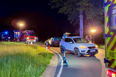 Ohne Kontakt: E-Call löst Feuerwehreinsatz aus - Fahrer im Krankenhaus - Das E-Call System des Fahrers löste einen Großeinsatz aus. 