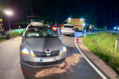 Ohne Kontakt: E-Call löst Feuerwehreinsatz aus - Fahrer im Krankenhaus - Das E-Call System des Fahrers löste einen Großeinsatz aus. 