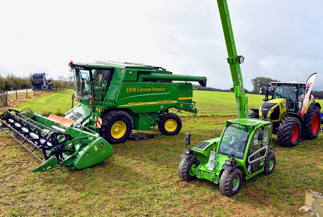 Oldtimer und Technik zum Anfassen: 3. Traktor- und Nutzfahrzeugtreffen im Erzgebirge - Am Wochenende fand das 3. Traktor- und Nutzfahrzeugtreffen in Raum statt. Foto: Maik Bohn