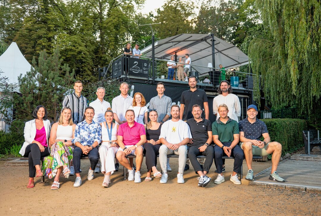 Olympia-Bronzemedaillengewinnerin Rebekka Haase zu Gast im Bacaru Zwickau - Sportikonen und Unternehmer im Dialog: Perspektiven für die Zukunft. Foto: Krauß Event GmbH (Fabian Noack)