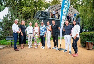 Olympia-Bronzemedaillengewinnerin Rebekka Haase zu Gast im Bacaru Zwickau - Sportikonen und Unternehmer im Dialog: Perspektiven für die Zukunft. Foto: Krauß Event GmbH (Fabian Noack)