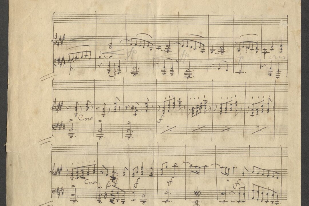 Originalkomposition von Felix Mendelssohn Bartholdy erworben - Das Bach-Archiv hat eine Originalkomposition von Felix Mendelssohn Bartholdy erworben.