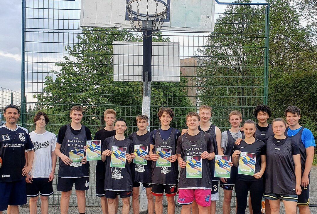 Paukenschlag: U18 vom BC Vogtland qualifiziert sich für 3x3-Deutschlandfinale - Die U18 vom BC Vogtland startet am Freitag zum 3x3-Deutschlandfinale in München! Foto: Pressebüro Repert