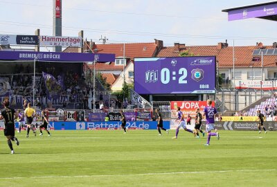 Perfekter Saisonstart: Schwarze Erzgebirgs-Veilchen siegen gegen den VfL Osnabrück - Aue gewinnt 0-2 in Osnabrück Foto: Alexander Gerber