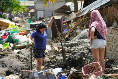 Philippinen: Auf tödlichen Sturm "Trami" folgt "Kong-rey" - Viele Menschen haben bei dem tödlichen Sturm alles verloren.