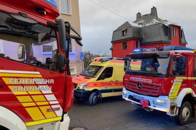 Das Fahrzeug fuhr in Richtung Waschleithe und kam in einer Linkskurve nach rechts von der Fahrbahn ab.