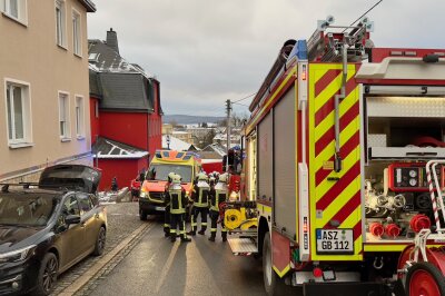 Die Feuerwehren aus Beierfeld, Grünhain und Waschleithe waren im Einsatz.