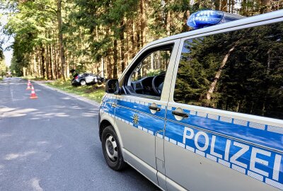 PKW prallt gegen Baum: Fahrerin bei Unfall auf S274 verletzt - Am Donnerstagnachmittag kam es auf der S274 zu einem Verkehrsunfall. Foto: Niko Mutschmann