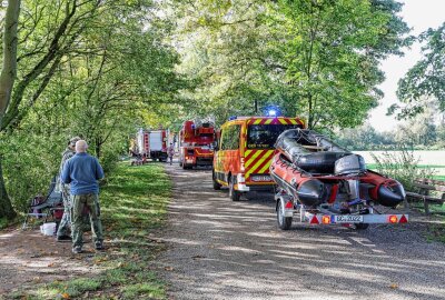 PKW rutscht in den Stausee Glauchau - PKW landet im Stausee Glauchau. Foto: Andreas Kretschel