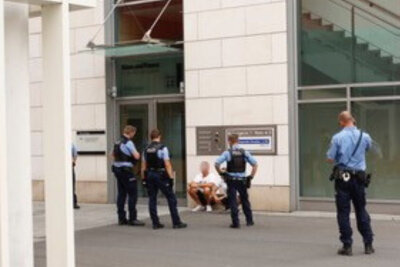 Polizei ermittelt nach Auseinandersetzung in Dresden - Die Polizeidirektion Dresden ermittelt zu dem Fall. Foto: SPM Gruppe/ Florian Varga