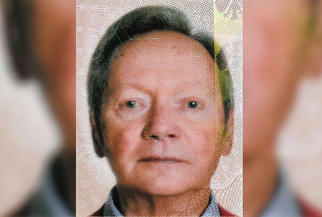 Polizei sucht vermissten 80-Jährigen aus Glauchau - Die Polizei sucht Hinweise zu einem 80-Jährigen, der in Glauchau verschwunden ist. Foto: Polizeidirektion Zwickau