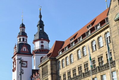 Projekt 'Nimm Platz': Chemnitzer Jugend gestaltet ihre Stadt neu - Chemnitz, Rathaus. Foto: Jürgen Sorge