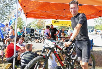 Prominente Sportler meistern den 24. Greifenstein-Bike-Marathon - Mit am Start war diesmal Endurosportler Jeremy Sydow. Foto: Andreas Bauer