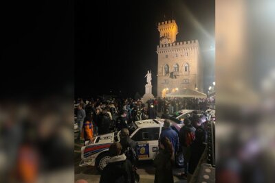 Am Freitagabend wurden die Fahrer zum "Regroup" auf die Burg in San Marino eingeladen. Foto: privat