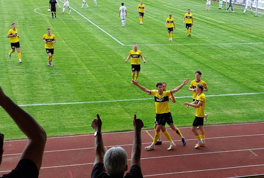 Regionalliga-Aufsteiger VFC Plauen hat zehn Jahre gebüßt! - Der VFC Plauen ist zurück in der Fußball-Regionalliga. Kommenden Samstag beginnt die Vorbereitung auf die Saison. Foto: Karsten Repert