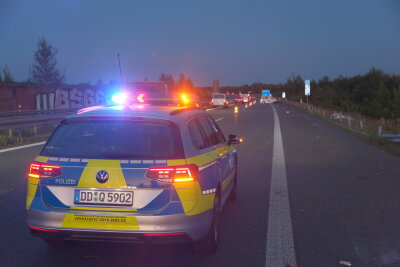 Rettungshubschrauber-Einsatz nach schwerem Unfall auf der A38 - Rettungshubschrauber-Einsatz nach schwerem Unfall auf der A38. Foto: Christian Grube