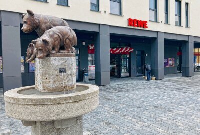 Rewe-Nachfolger in der Chemnitzer City gefunden: Dieser Discounter zieht jetzt ein - Die Neueröffnung einer Rewe-Filiale im Gebäudekomplex Getreidemarkt gab es im Juni. Foto: Steffi Hofmann/Archiv