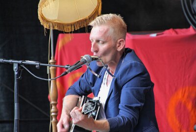 Rochsburg: In der Nacht der Schlösser wird es musikalisch - Bernd Birbils stellt sein Album "Sendeschluss" vor. Foto: Andrea Funke