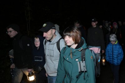 Diese führte durch den Bären- und Kuttengrund zwischen Aue und Lößnitz. Foto: Ralf Wendland 