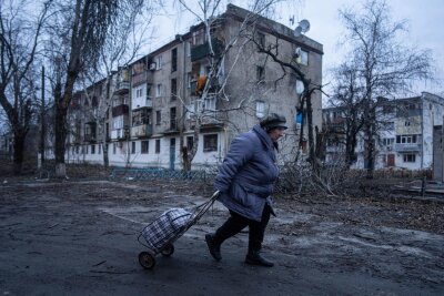 Russland greift Ukraine massiv an - Tote und Zerstörungen - Kupjansk gilt als strategisch wichtiger Eisenbahnknoten. Die Ukrainer konnten das Gebiet nach monatelanger Besatzung im Herbst 2022 befreien. (Archivbild)