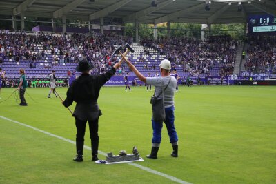 Gegen Hannover 96 II starteten die Veilchen in die neue 3.Liga Saison. Foto: Alexander Gerber