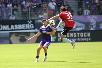 Hannover 96 verlangte den Veilchen alles ab. Foto: Alexander Gerber