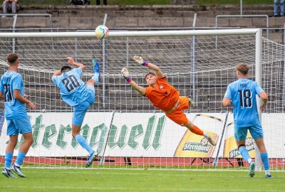 Schade: VFC Plauen verspielt 2:0-Führung gegen Berlin - Hier gibt's Bildimpressionen vom Spiel zwischen Plauen (gelb-schwarz) und Berlin (blau). Fotos: Oliver orgs / Pressebüro Repert