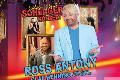 Schlagerstars machen im August das Vogtland unsicher - Am 3. August kommen Ross Anthony und Olaf Henning ins Parktheater Plauen.