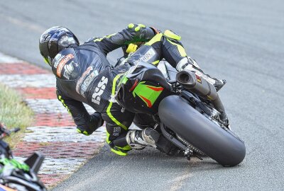 Schleizer Dreieckrennen war für einige Sachsen eine Reise wert - Freddie Heinrich steigerte sich heute um einen Platz. Foto: Thorsten Horn