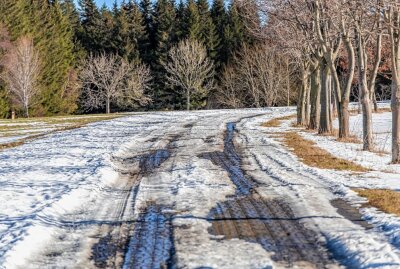 Schnee adé? Tauwetter auf dem Fichtelberg - Tauwetter im Erzgebirge. Foto: André März