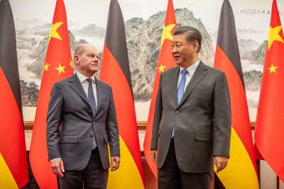 Scholz trifft Chinas Präsidenten Xi in Rio - Scholz hatte Xi zuletzt im April während einer China-Reise in Peking getroffen. (Archivbild)