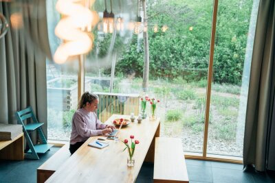 Schuften und Schottern: Workation mit dem Gravelbike - Das "Bader Hotel" in Parsdorf ist in Oberbayern einer der Vorreiter in Sachen Co-Workation.