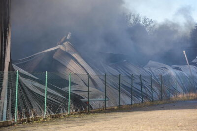 Große Rauchwolke über Leipzig. Foto: LausitzNews