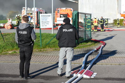 Große Rauchwolke über Leipzig. Foto: LausitzNews