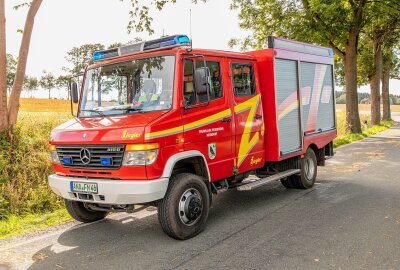 Schwerer Bikerunfall auf S222 im Erzgebirge: Rettungshubschrauber im Einsatz - Die S222 musste vollgesperrt werden. Foto: André März