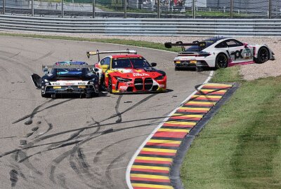 Sechste Station für die DTM in der Saison 2024 auf dem Sachsenring - DTM auf dem Sachsenring Rennen Samstag 09.09.2023. Foto: Andreas Kretschel