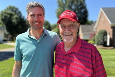 Sehen wir in Deutschland die Lage zu düster, Ingo Zamperoni? - Ingo Zamperoni mit seinem Schwiegervater Paul Bourguignon - im Gegensatz zu seiner Tochter ist er Trump-Unterstützer. Er ist besorgt über die aktuelle Situation im Land, insbesondere an der Grenze zu Mexiko.