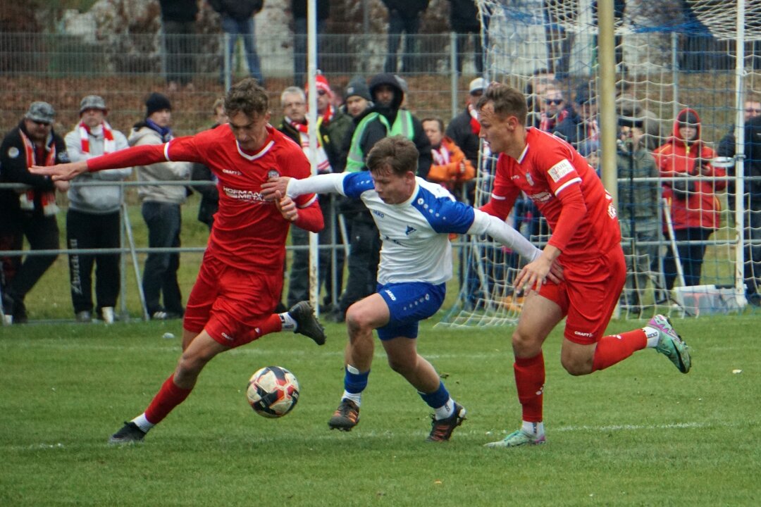 Sensation im Sachsenpokal: Glauchau wirft Schwäne raus - Die Kicker von Empor Glauchau rackerten, kämpften und siegten verdient.