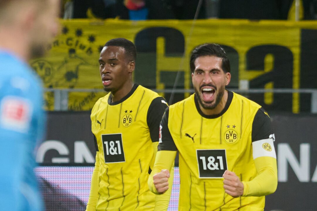 "Sieg für Nuri" - Wahre BVB-Bewährungsprobe folgt auswärts - Pure Erleichterung bei BVB-Kapitän Emre Can.