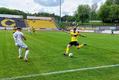 Siegprämie für die VFC-Fans: 1.000 Becher Freibier! - Der VFC Plauen ist Spitzenreiter in der Fußballoberliga. Vier Punkte fehlen noch zum Aufstieg. Foto: Karsten Repert