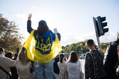 Signal an Putin: Scholz verspricht Selenskyj weitere Hilfe - In Berlin waren wegen Selenskyjs Besuch viele Straßen gesperrt. 