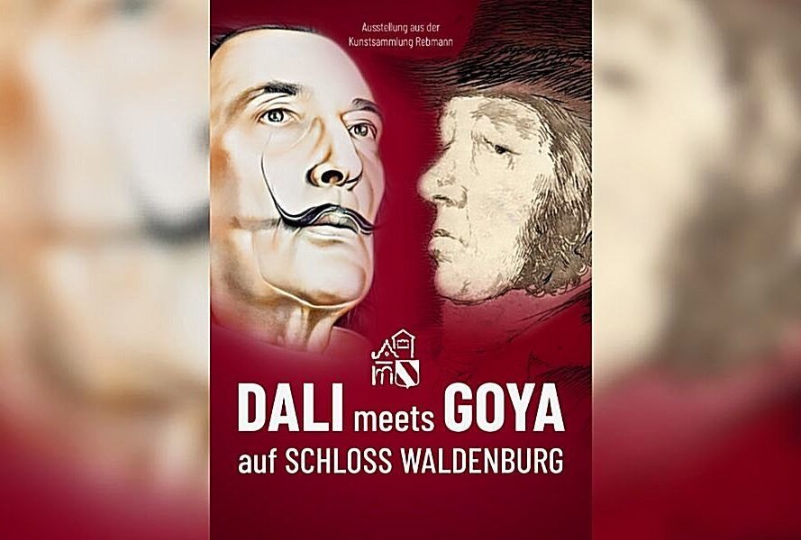 Sonderausstellung "Dali meets Goya" auf Schloss Waldenburg - "DALI MEETS GOYA": Mehr als 160 Originalarbeiten ab September 2024. Foto: Helmut Rebmann