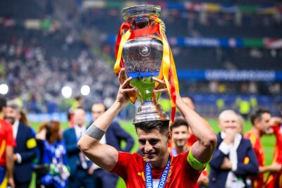 Spaniens Morata spricht über Depression und Panikattacken - Bei der EM schalteten Morata & Co. Gastgeber Deutschland im Viertelfinale aus.