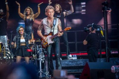 Damit endet die 55-jährige Livekarriere von Peter Maffay in der Messestadt Leipzig. Foto: Christian Grube