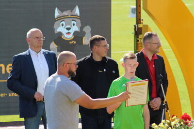 Der Eid der Sportler wird traditionell zur Eröffnung vorgelesen.