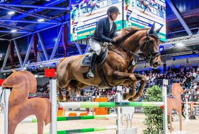 Sportlicher Wettbewerb wächst: Was beim "Großen Preis von Sachsen" Ende Oktober dazukommt - Der Großer Preis von Sachsen 2023 in der Messe Chemnitz.Foto: Kristin Schmidt/C3