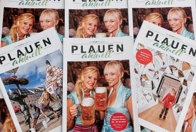 Stadtmagazin "Plauen aktuell" vergriffen - Hier gibt es die letzte Ausgabe noch - Die 3. Ausgabe von "Plauen aktuell" ist fast vergriffen. Foto: Karsten Repert