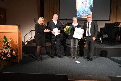 Stadtpreisverleihung: Diese Erzgebirger wurden feierlich ausgezeichnet - Preisträgerin Katrin Illig. Foto: Mandy Daxecker