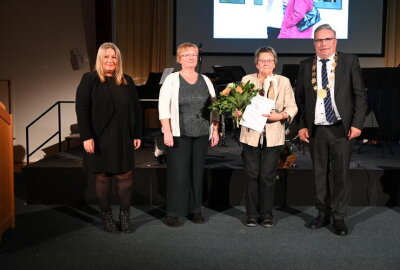 Stadtpreisverleihung: Diese Erzgebirger wurden feierlich ausgezeichnet - Preisträgerin Helga Kreißl. Foto Mandy Daxecker